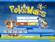 Tablet Screenshot of pokewars.pl